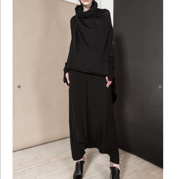 Nicholas K Serius brown poncho cape asymmetrical - Picture 12 of 12